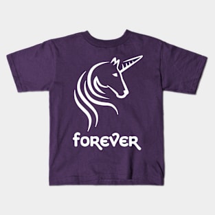 Unicorns Forever Kids T-Shirt